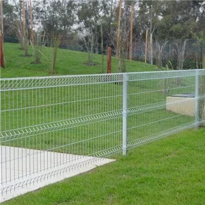 Mallas Electrosoldadas,  Galvanizadas con Pasamano